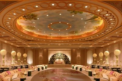 Al Noor Ballroom set for a luxurious wedding celebration