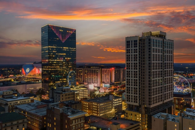 Hotel View of Atlanta