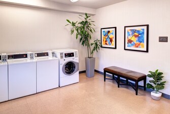 Washers, Dryers, Seating, Folding Station