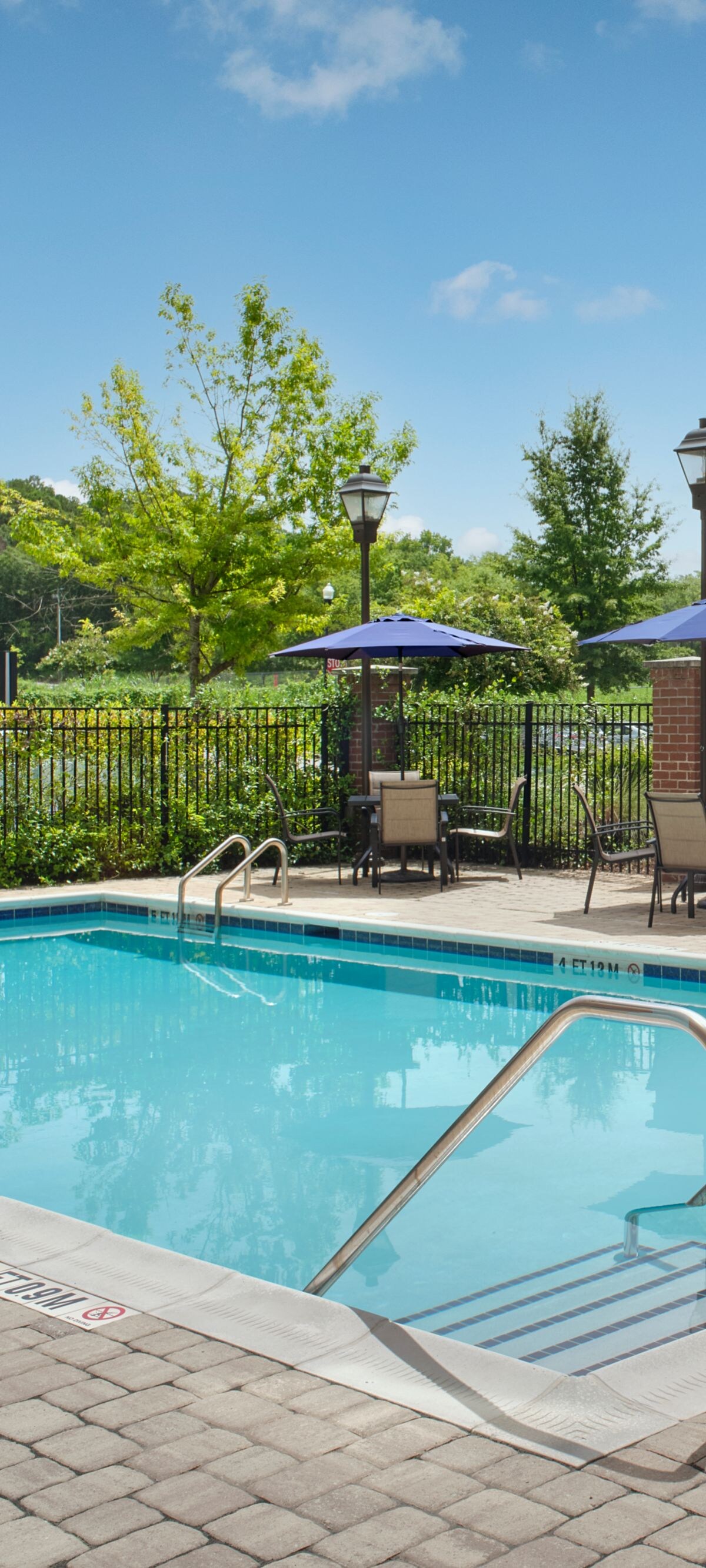 Outdoor pool at Residence Inn Columbia West