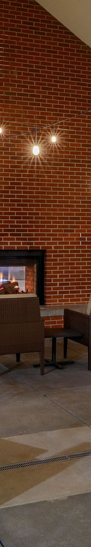 Patio with Fire Place