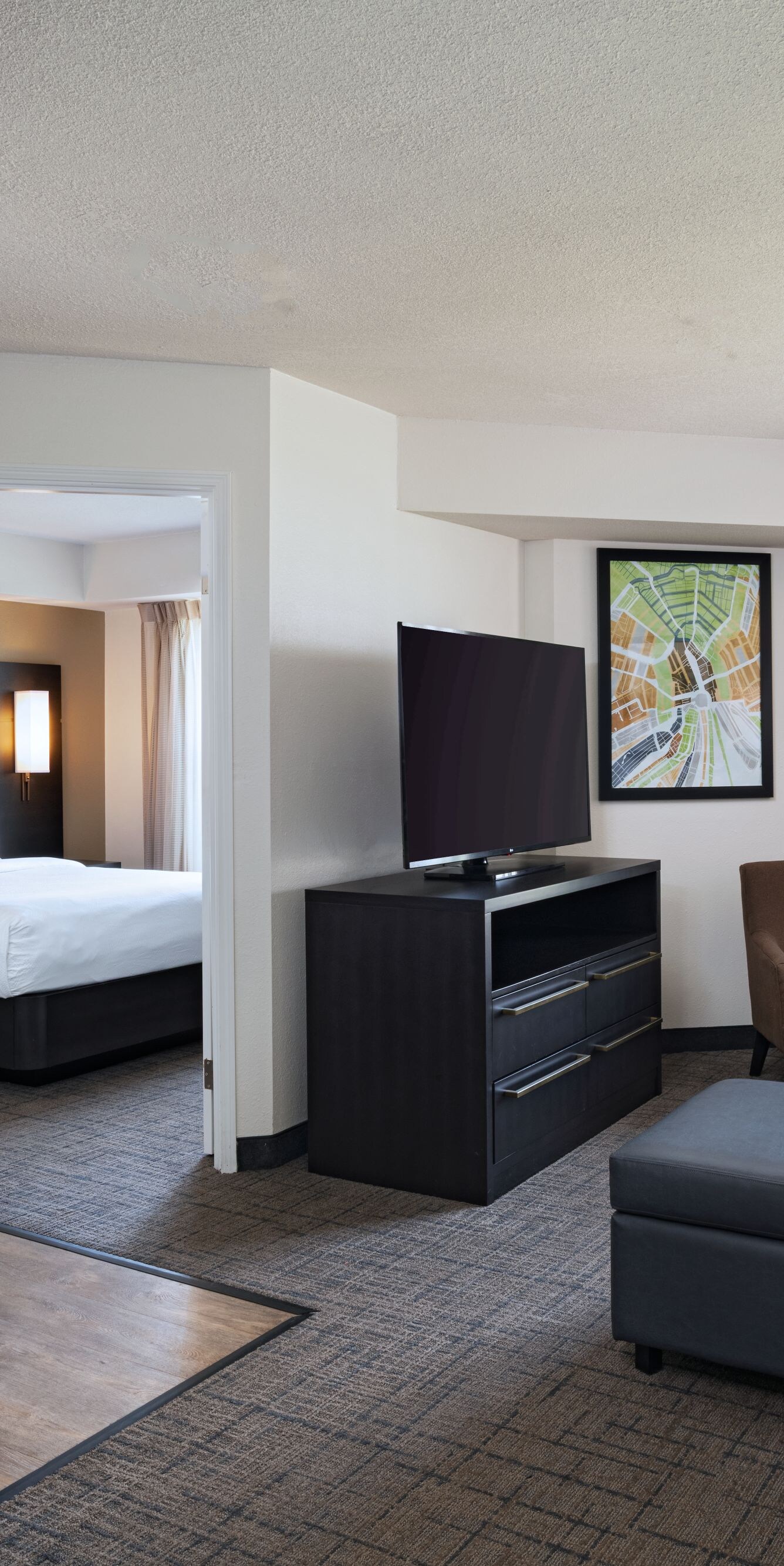 Two-bedroom suite living room
