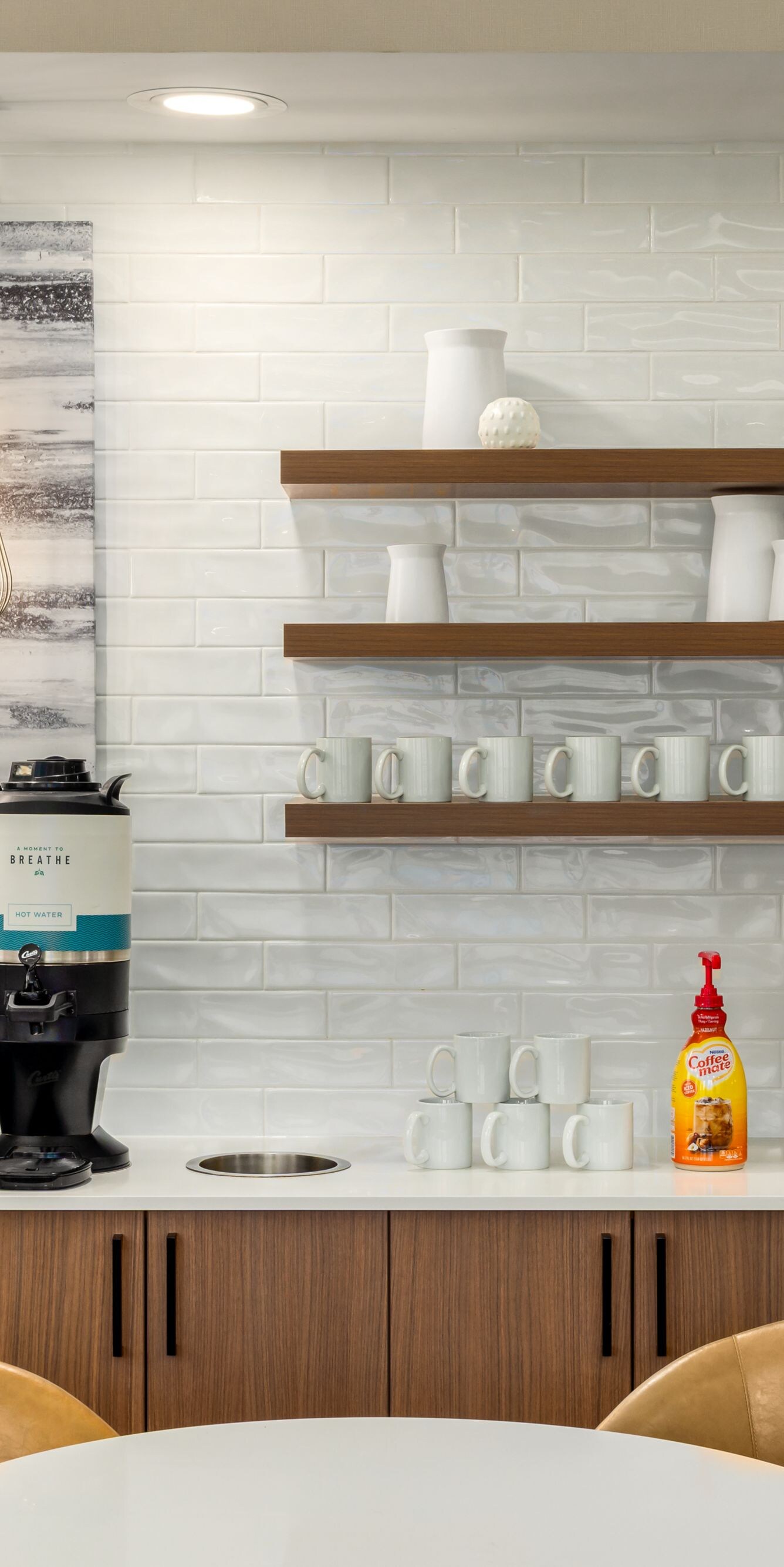 Self-serve coffee bar