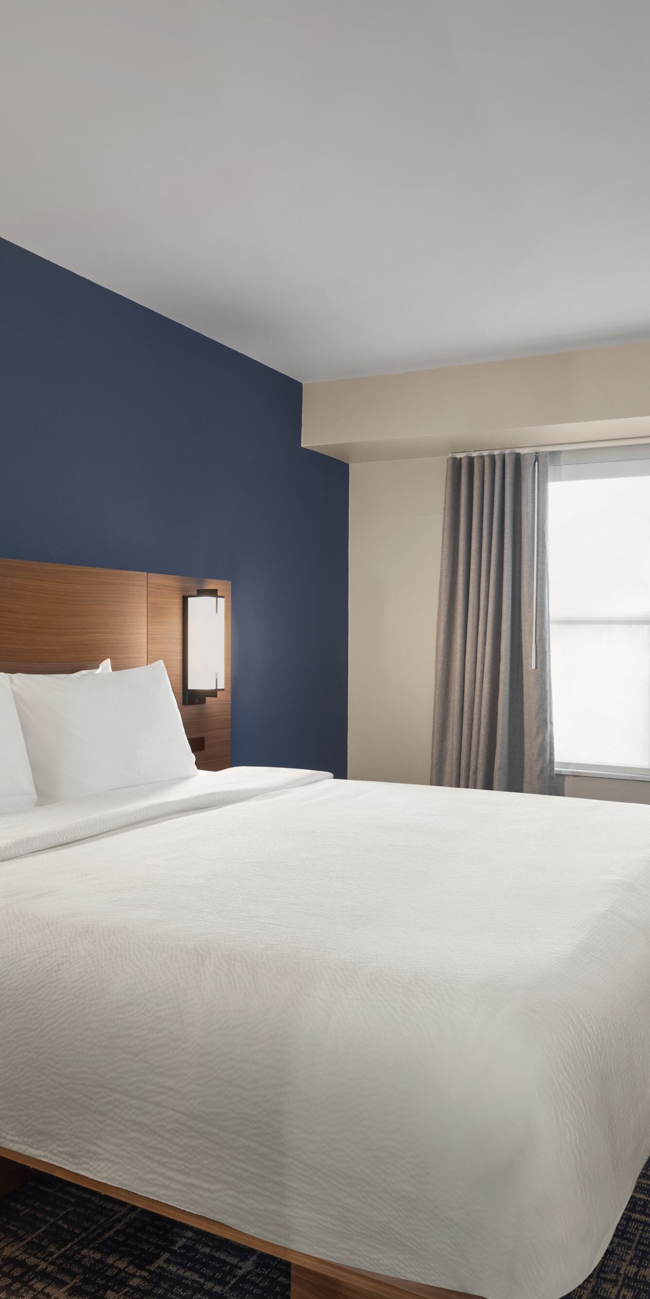 Bedroom with king bed