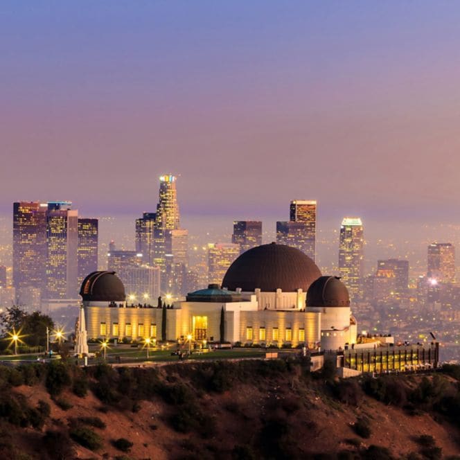 Griffith Observatory and Skyline