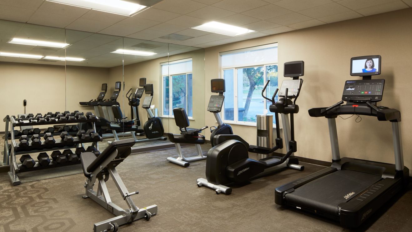 Enjoy our updated fitness center.