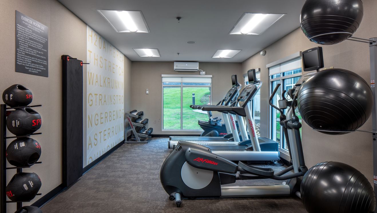 Fitness center with state of the art fitness equip