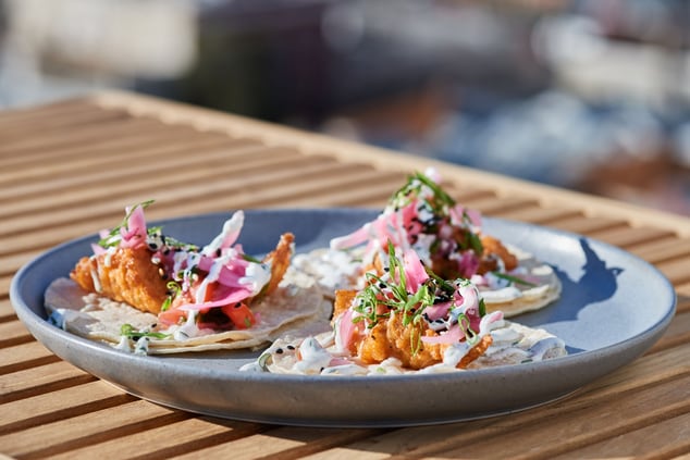 image of fish tacos