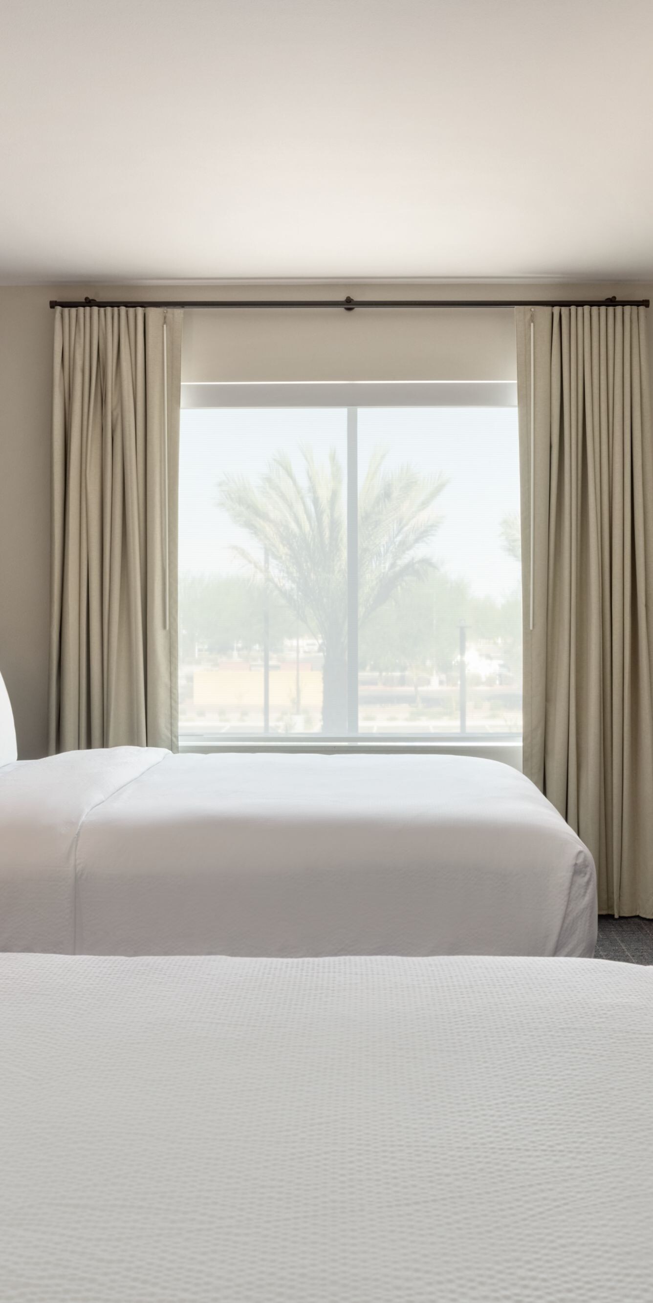 Bedroom with two queen beds
