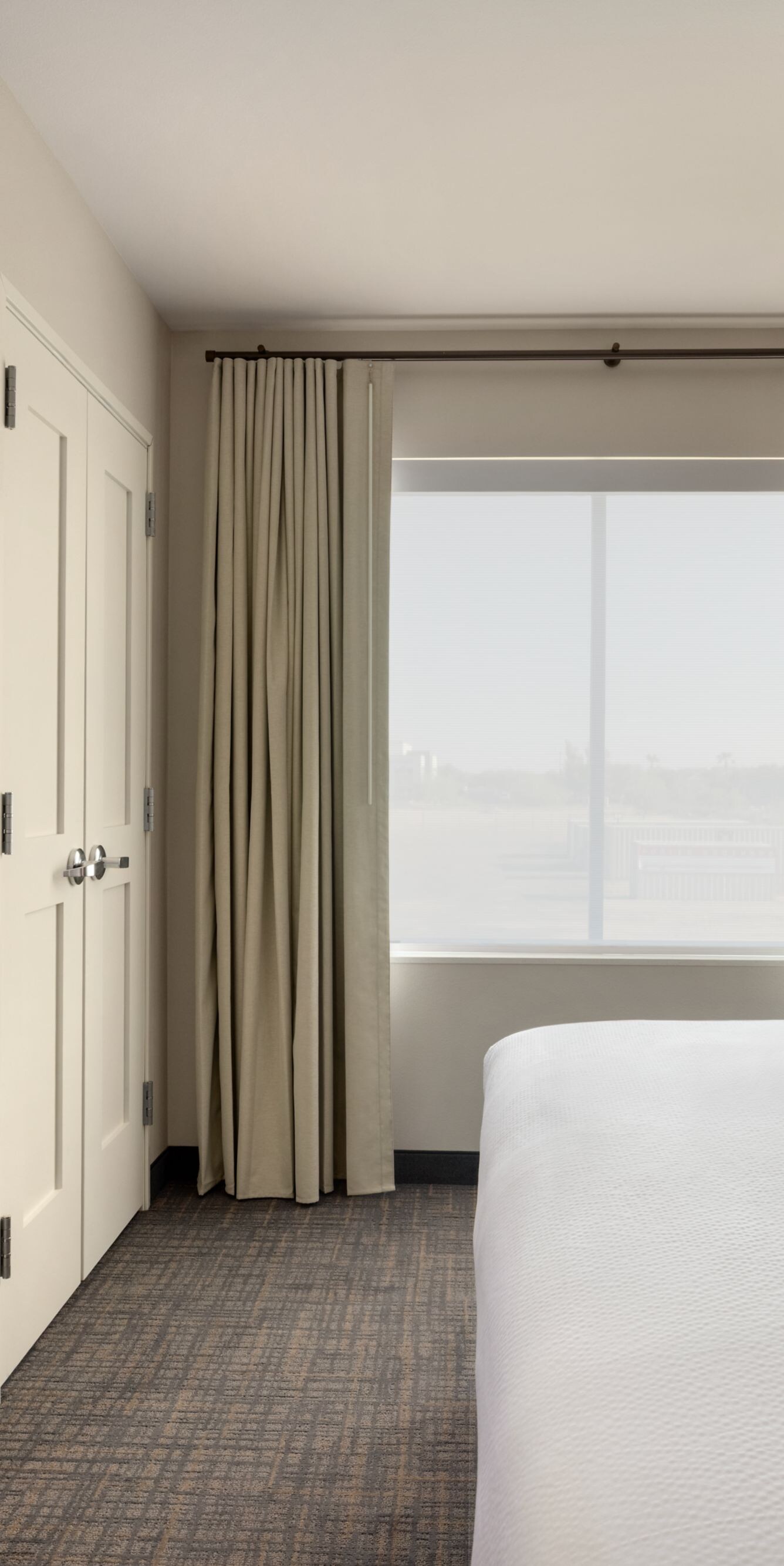 bedroom with king bed