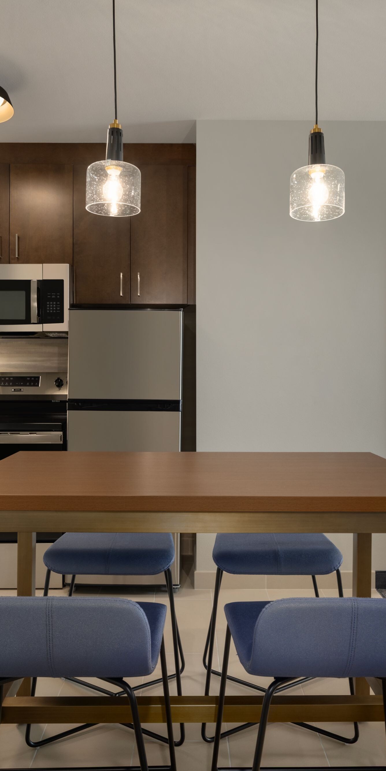 Dining table for 4 in kitchen