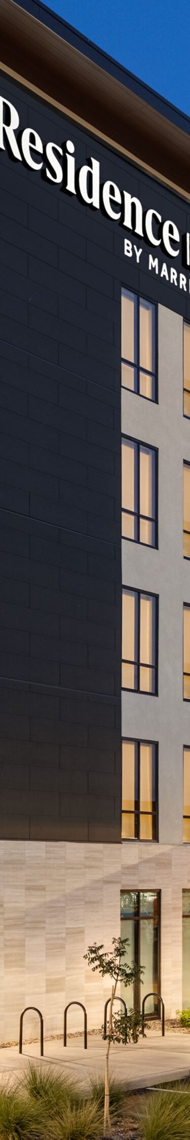 Exterior View - Hotel Entrance at dusk