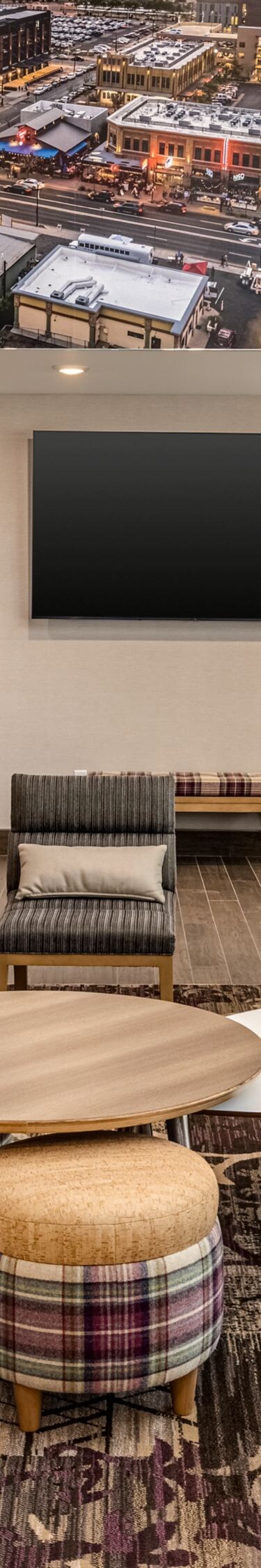 Lobby seating area