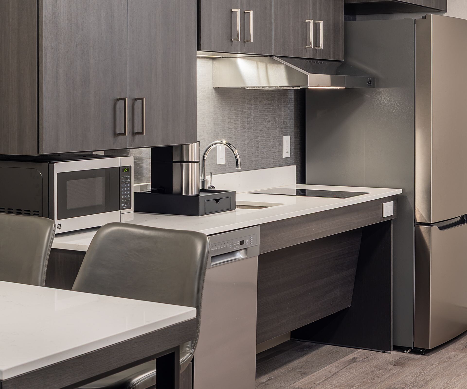 Accessible kitchen and dining table