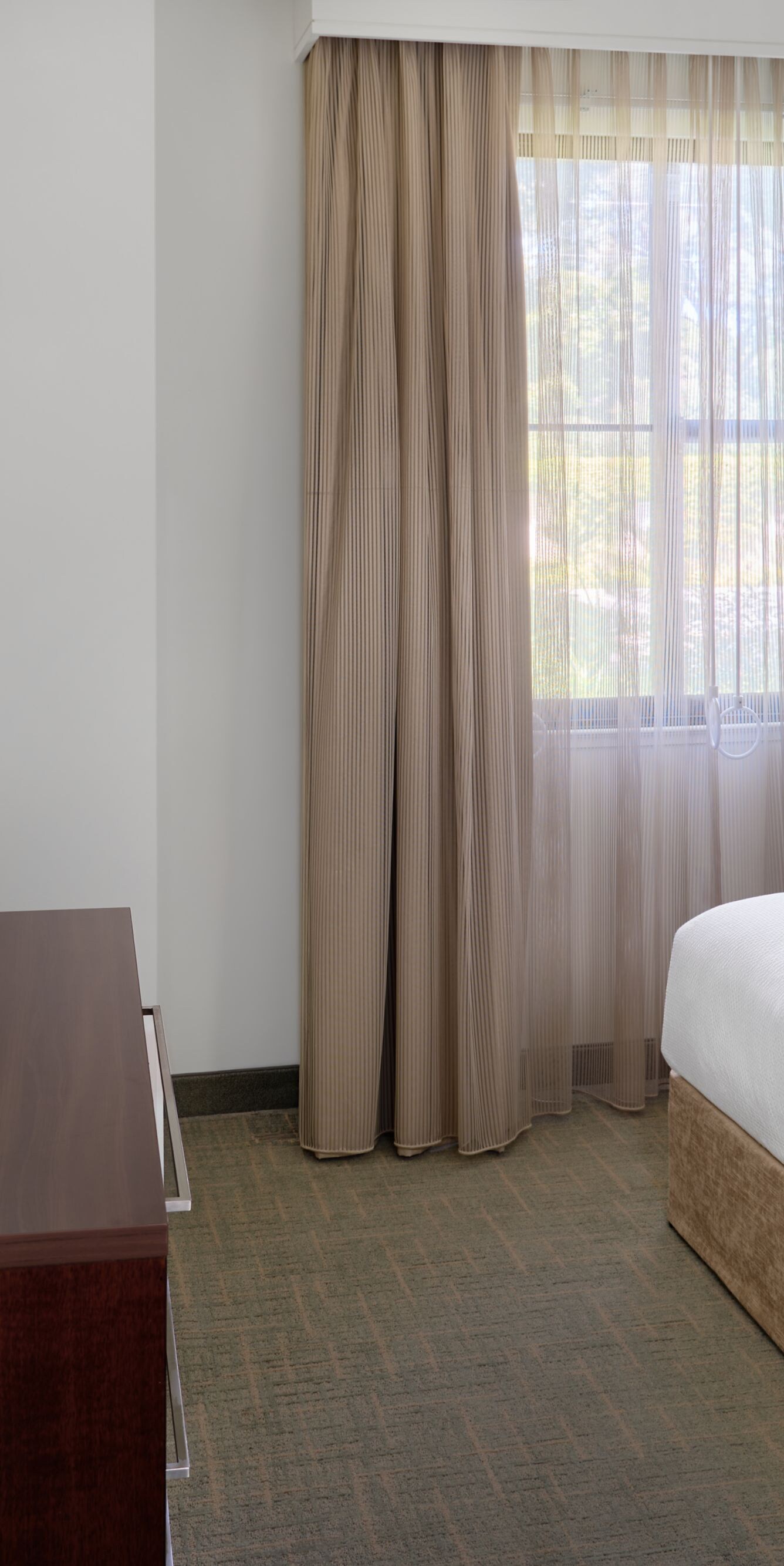 Bedroom of suite