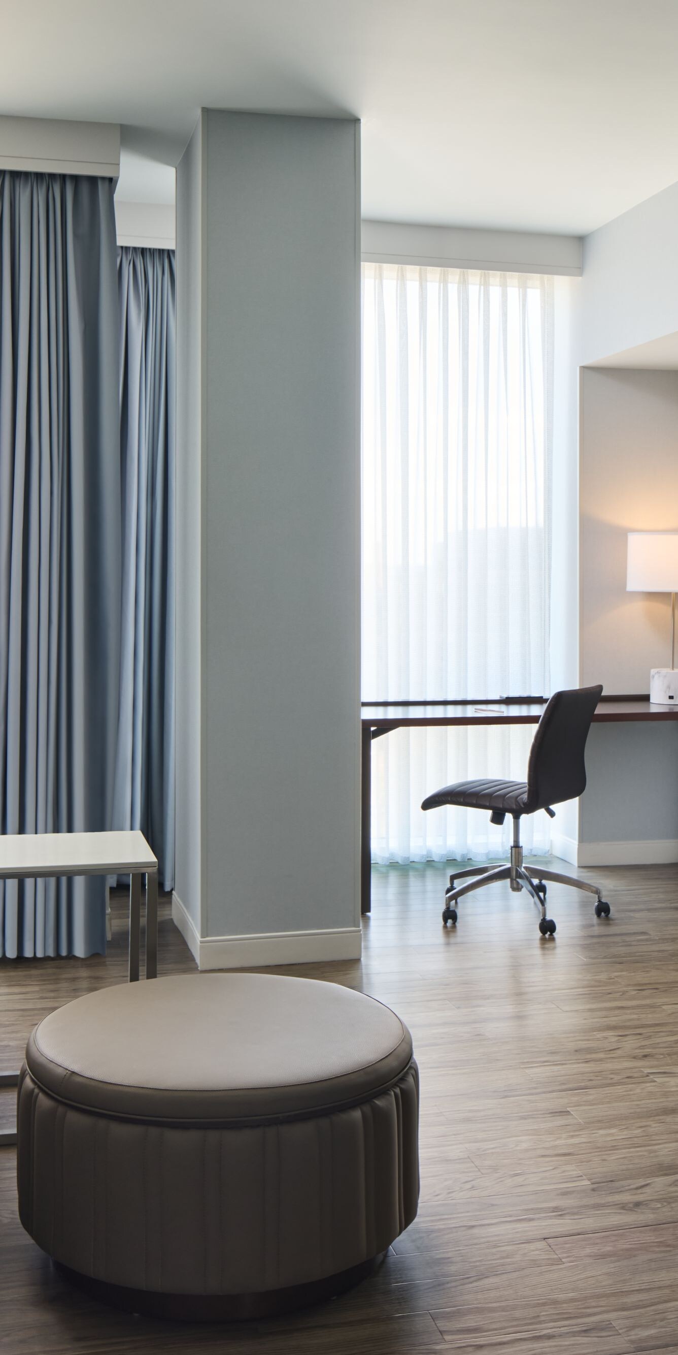 ADA Room With Double Beds Living Space 