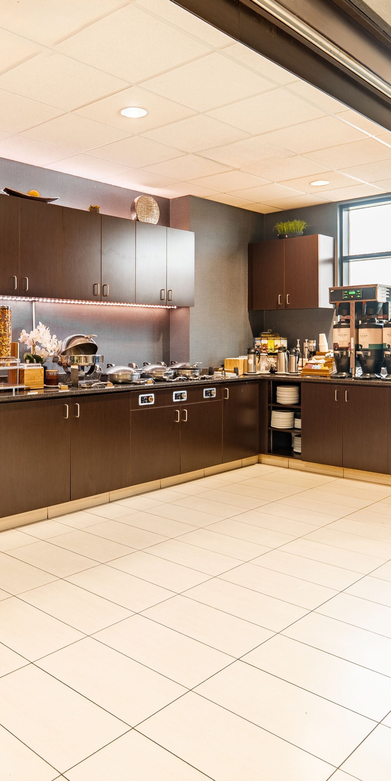 Petit-déjeuner buffet