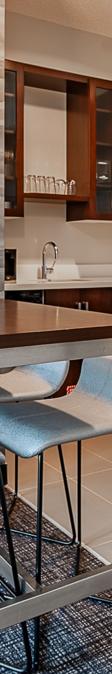 Cuisine de la suite à deux chambres