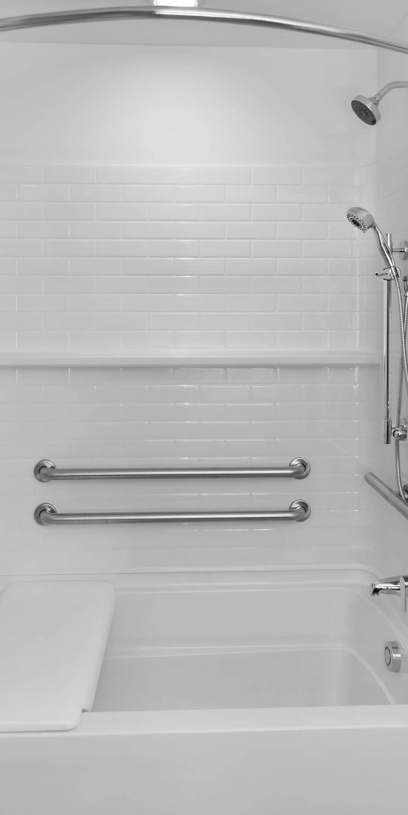 Accessible Bathroom with Shower/Tub Combination