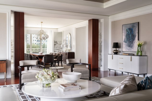 The Ritz-Carlton Suite Living Room