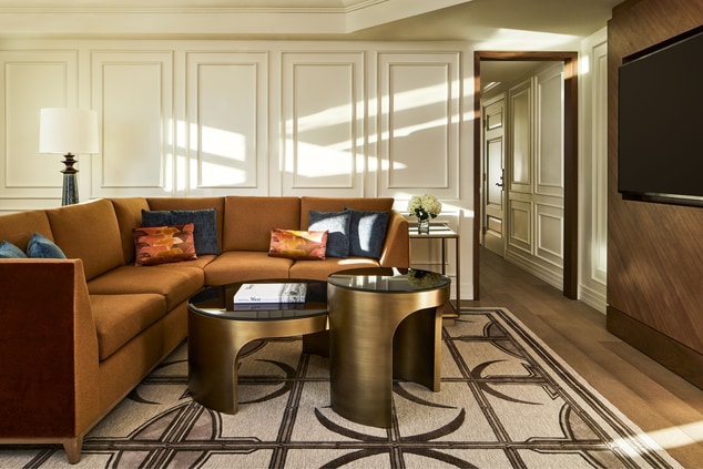 The Ritz-Carlton Suite Living Space