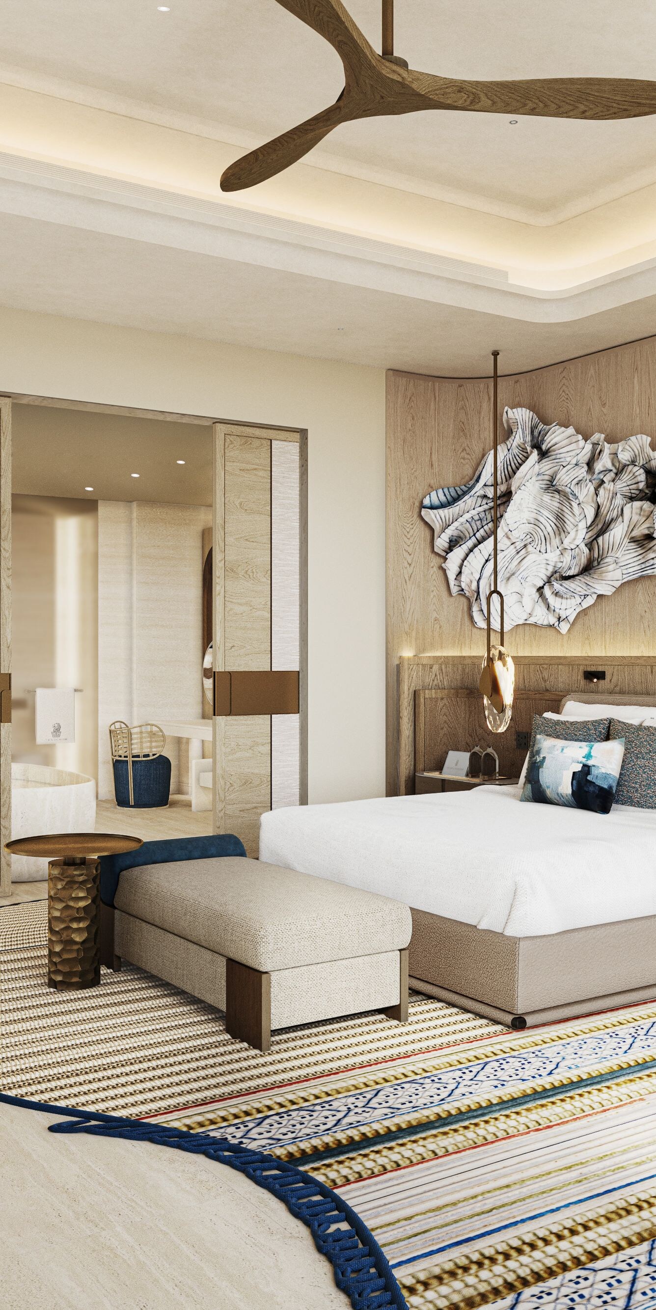 Coral Suite – 2 Bedroom – 1 King, 2 Queen