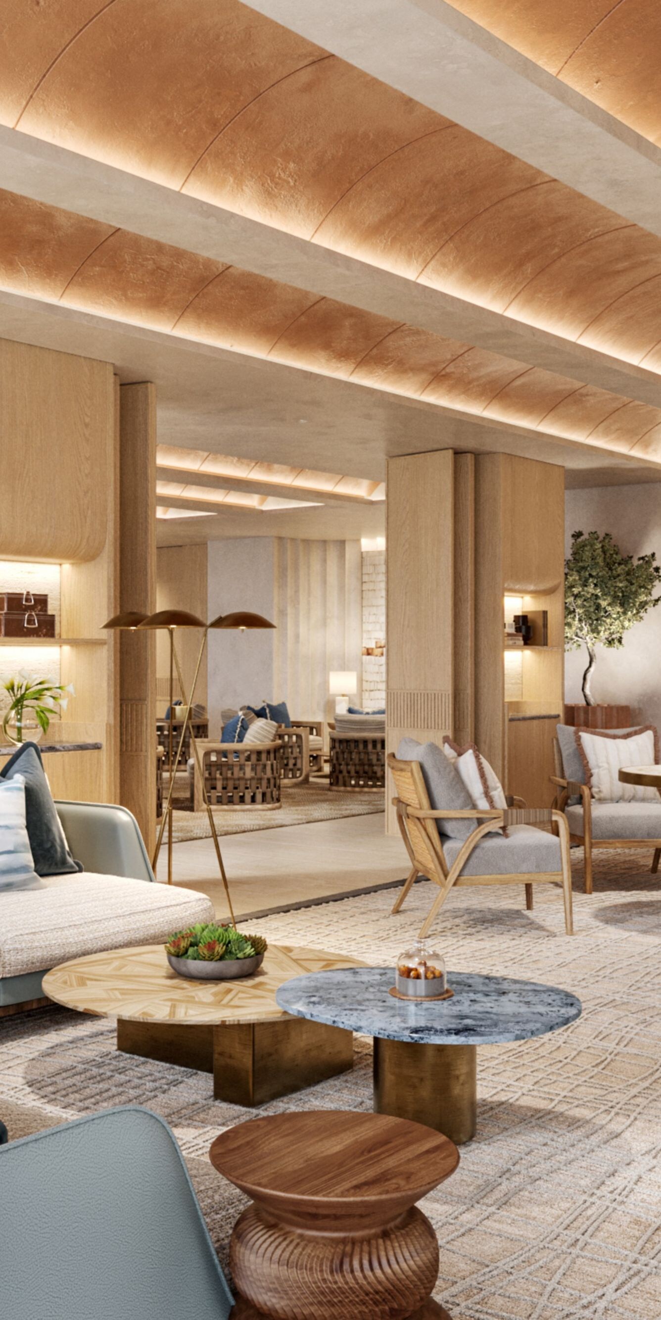 Hotel Seating Area