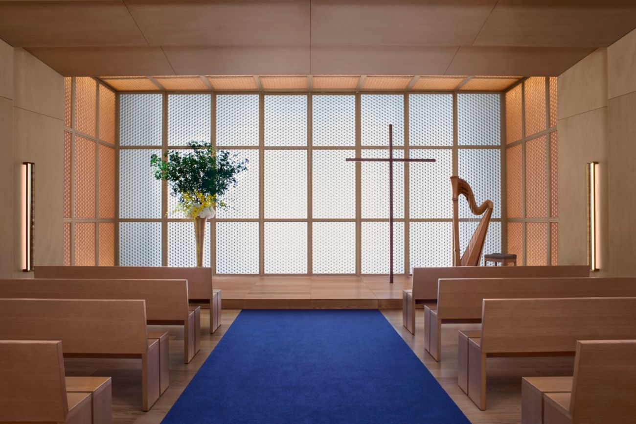 Chapel with Kumiko design