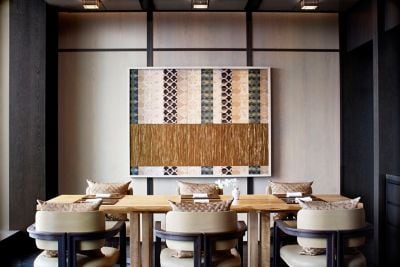 Private rooms for kaiseki