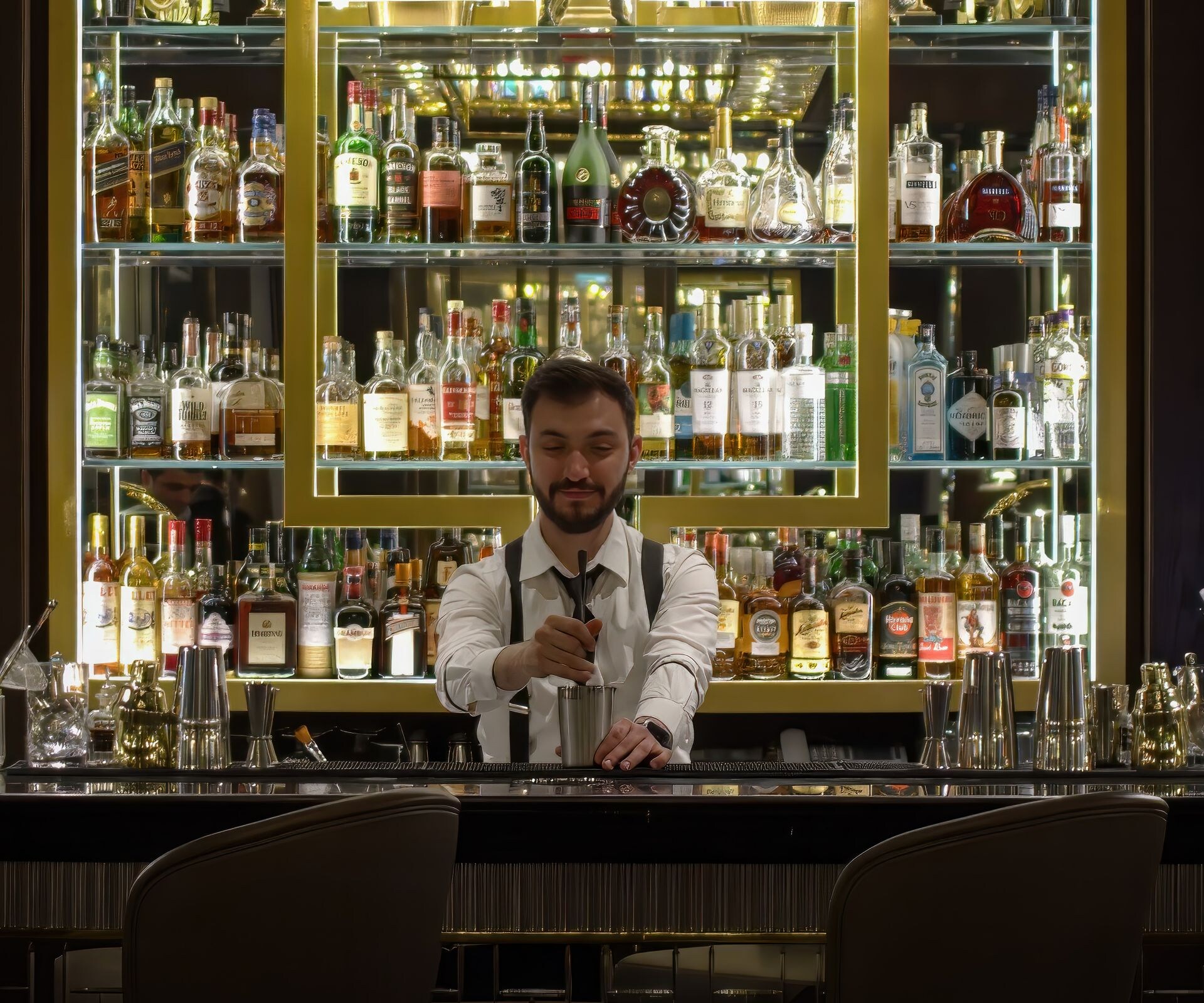 Drinks, bar, The Ritz-Carlton, Baku