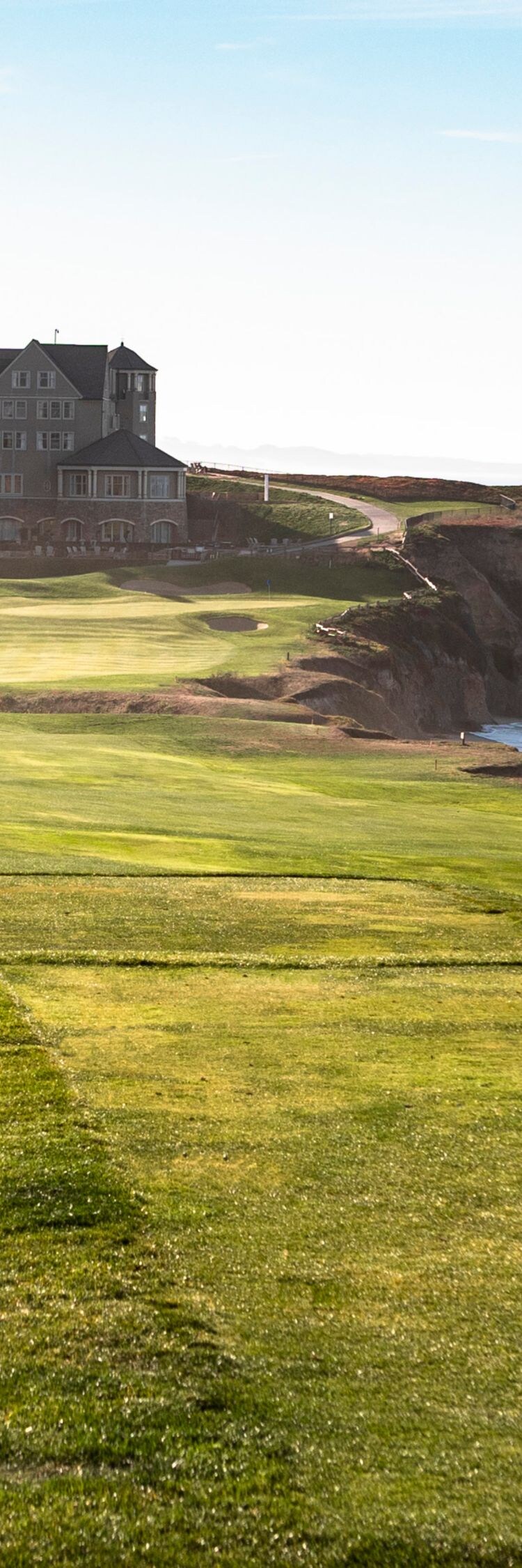 Golf course Half Moon Bay, California