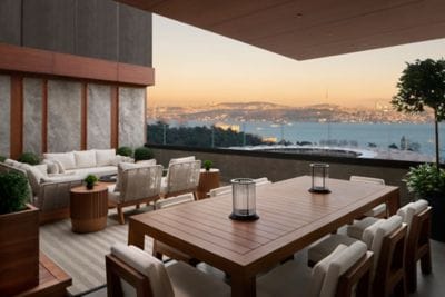 The Nobu Suite Terrace - Day Time