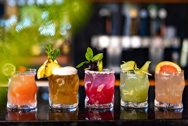 Cocktails at The Ritz-Carlton Maui, Kapalua