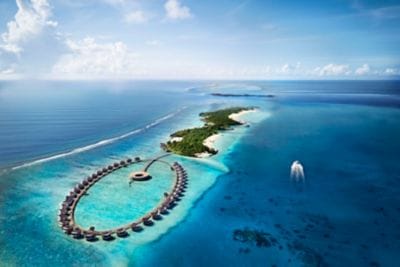 Overall view of the luxury resort