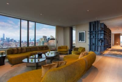 The Ritz-Carlton Suite Living Area and Corridor