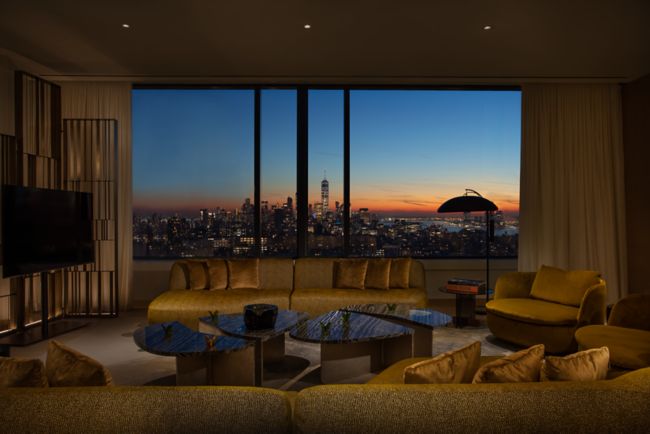 The Ritz-Carlton Suite Living Area View