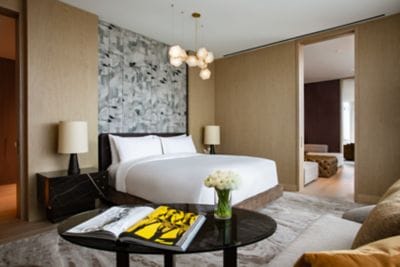 Master Bedroom in The Ritz-Carlton Suite