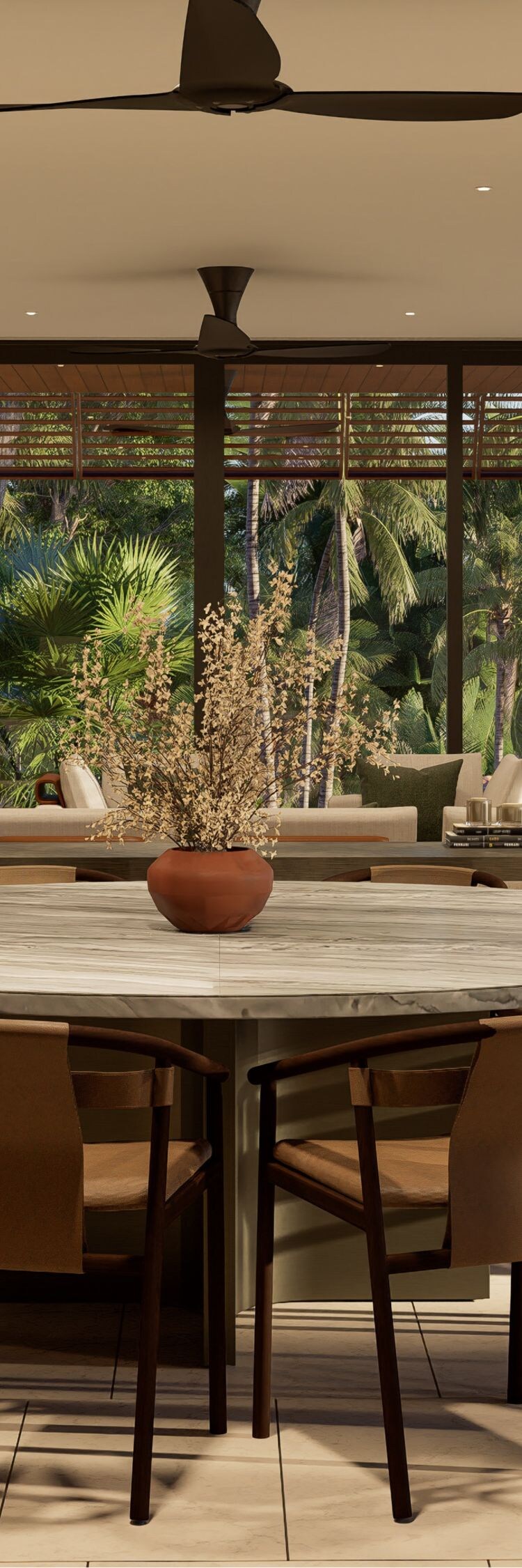 Elegant dining area, Ritz-Carlton suite