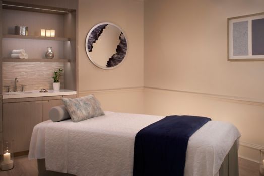 spa treatment bed