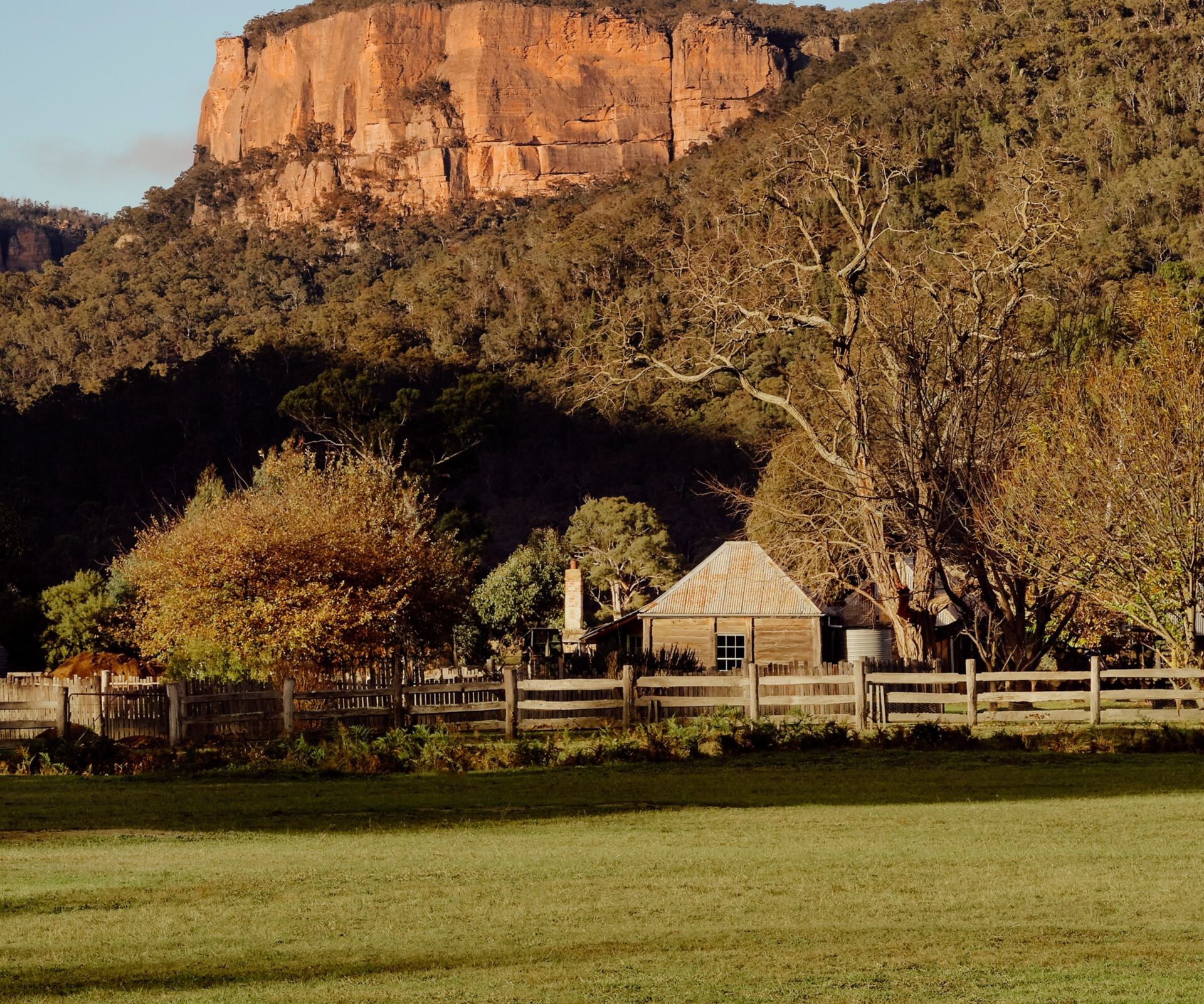 Historic homestead in Wolgan Valley