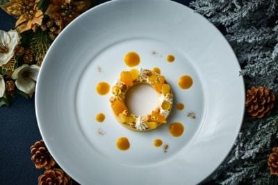 Towers christmas dessert