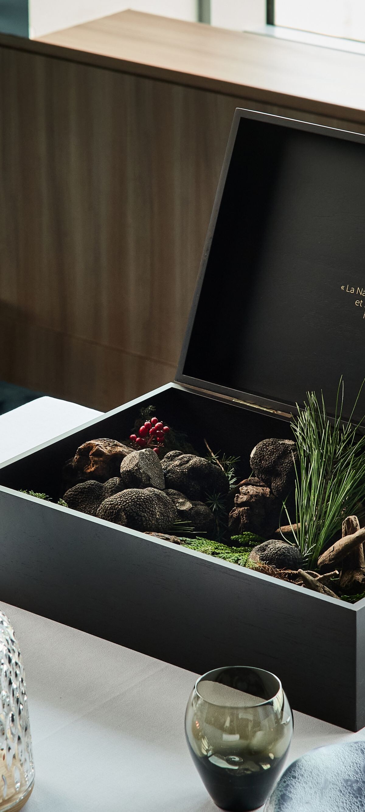 Heritage Bijoux truffles on display 