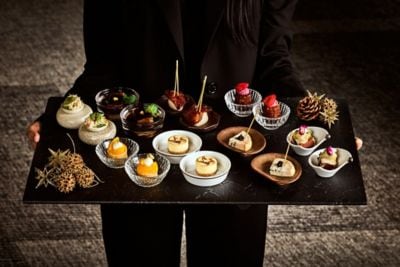 The Lobby Lounge party plan canapé