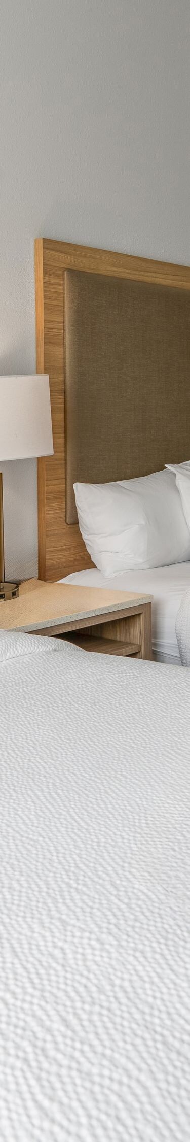 Queen/Queen with sofa bed is a spacious suite.