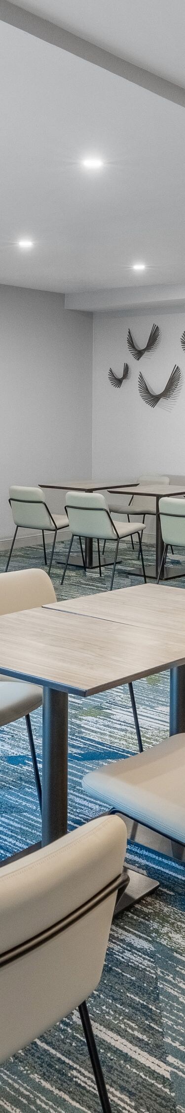 Breakfast Seating Area is quite spacious.