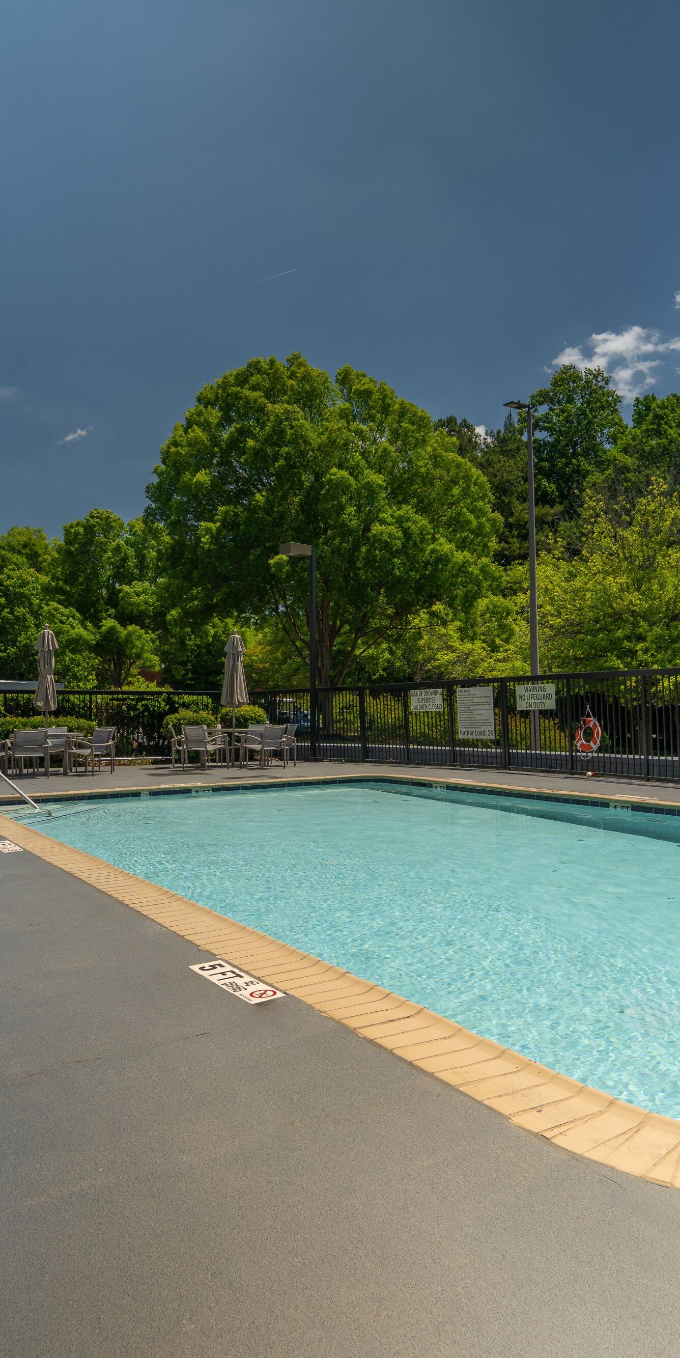 Outdoor Pool - Tucked away in privacy