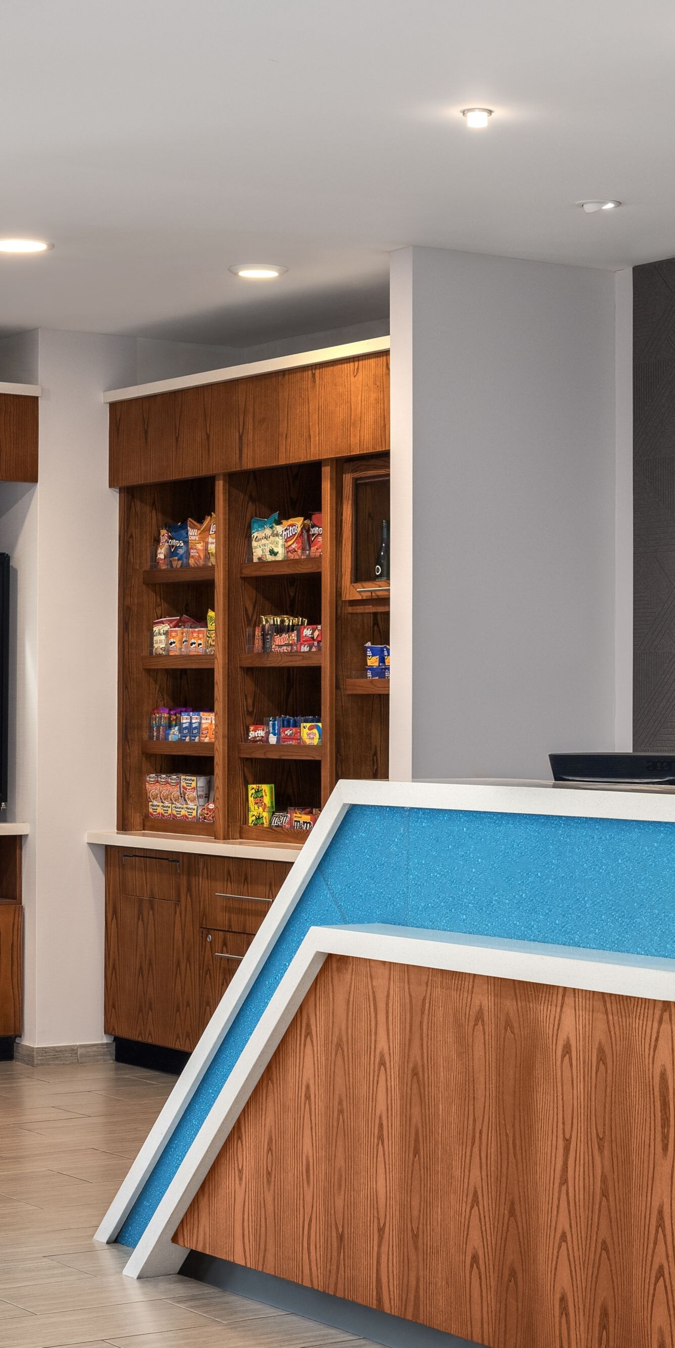 Guest Pantry and Front Desk
