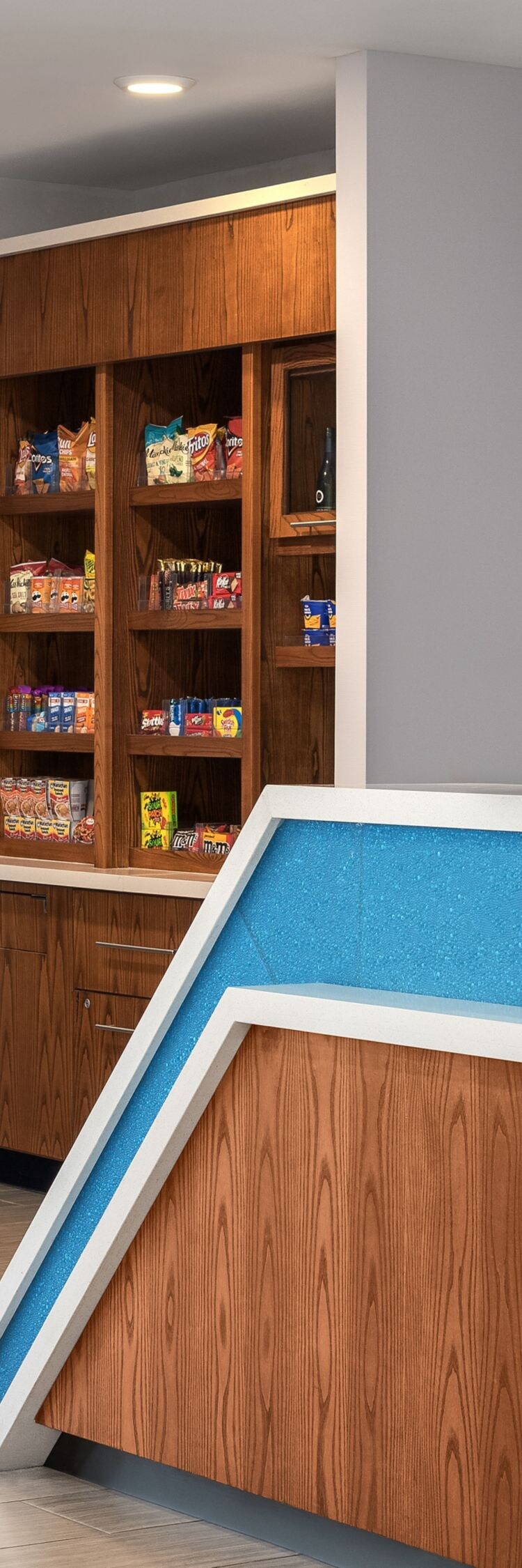 Guest Pantry and Front Desk