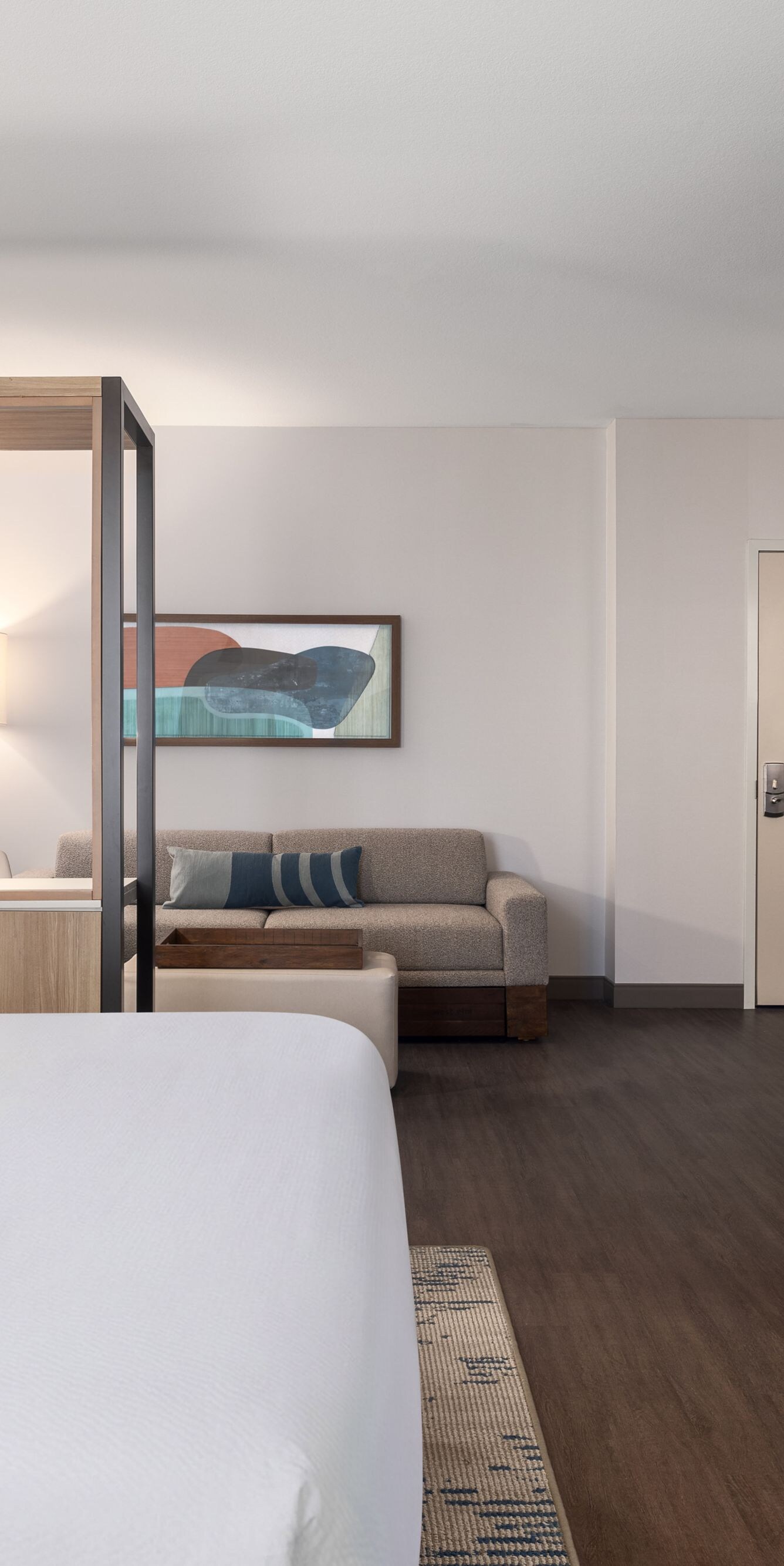 King Guest Room with Trundle Sofa