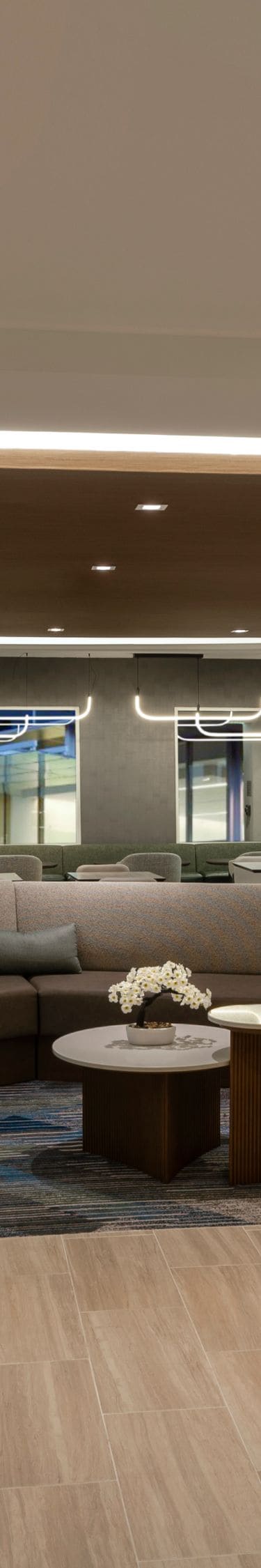 Lobby with seating area